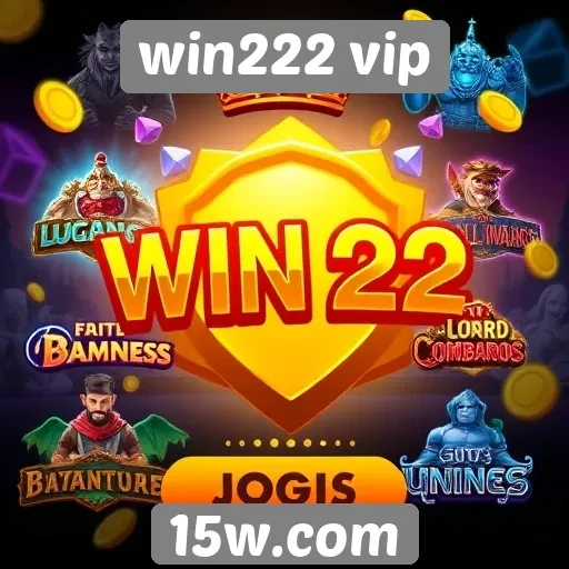 Os principais jogos disponíveis no win222 vip