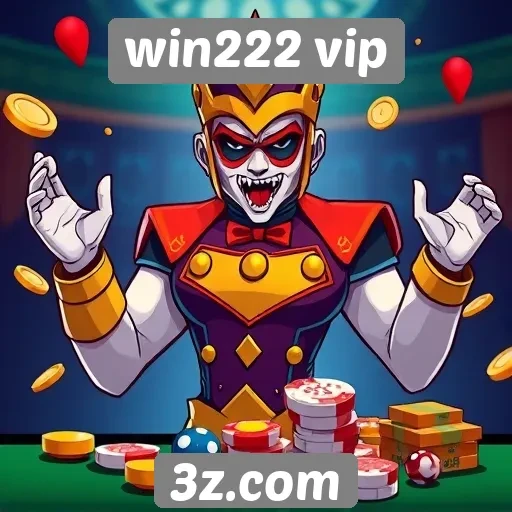 Exploração das funcionalidades do site win222 vip
